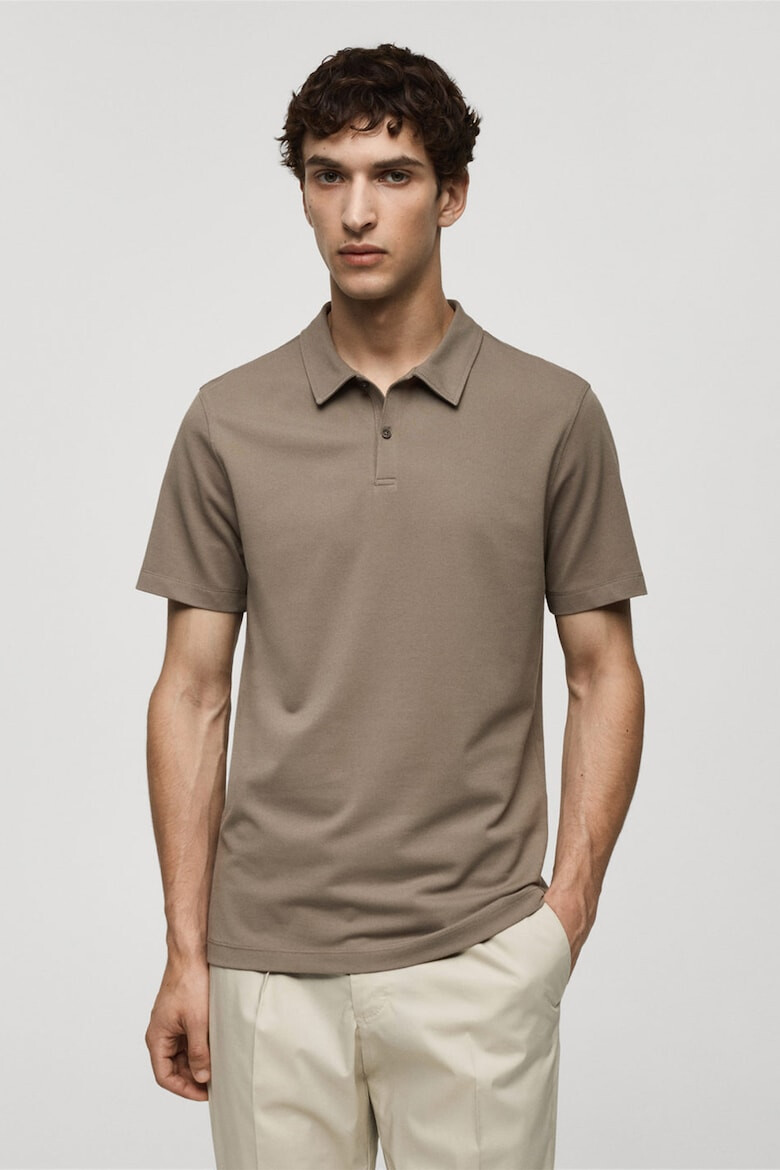 Mango Tricou polo slim fit Exequi - Pled.ro