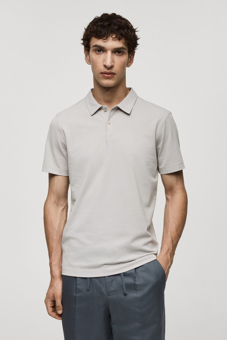 Mango Tricou polo slim fit Exequi - Pled.ro