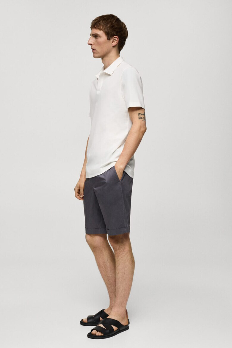 Mango Tricou polo slim fit Taga - Pled.ro