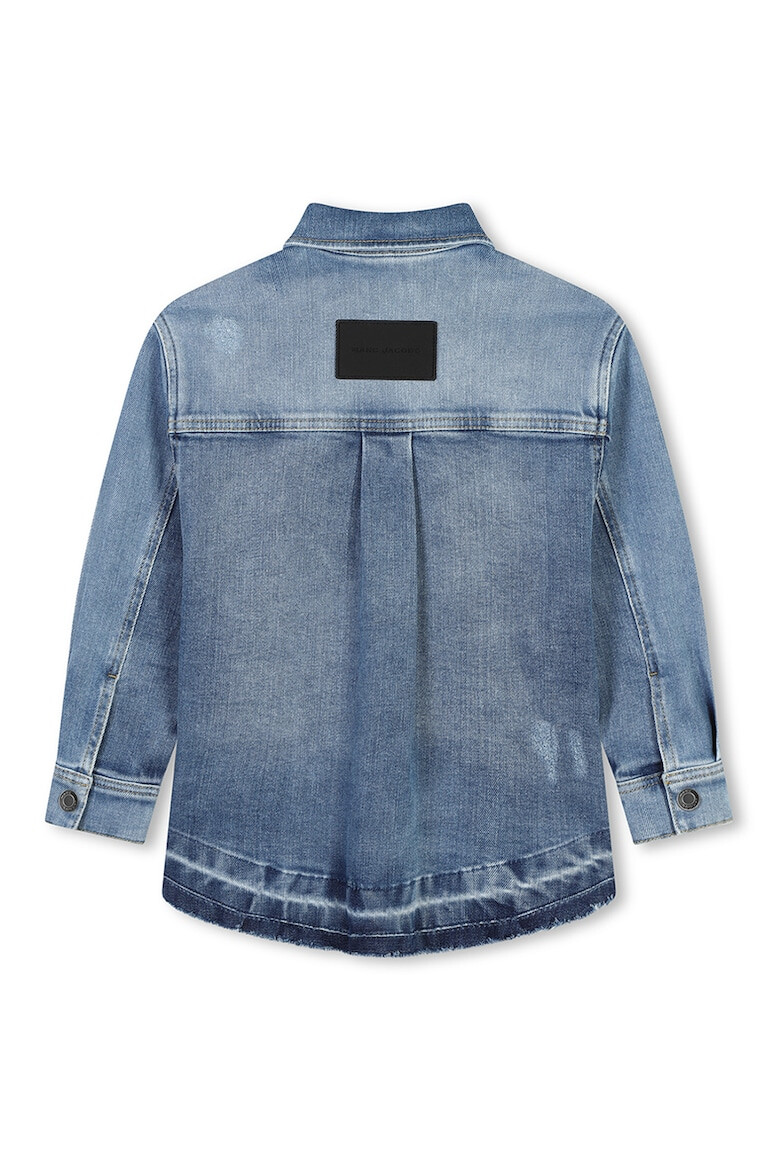 Marc Jacobs Camasa de denim cu aspect decolorat - Pled.ro