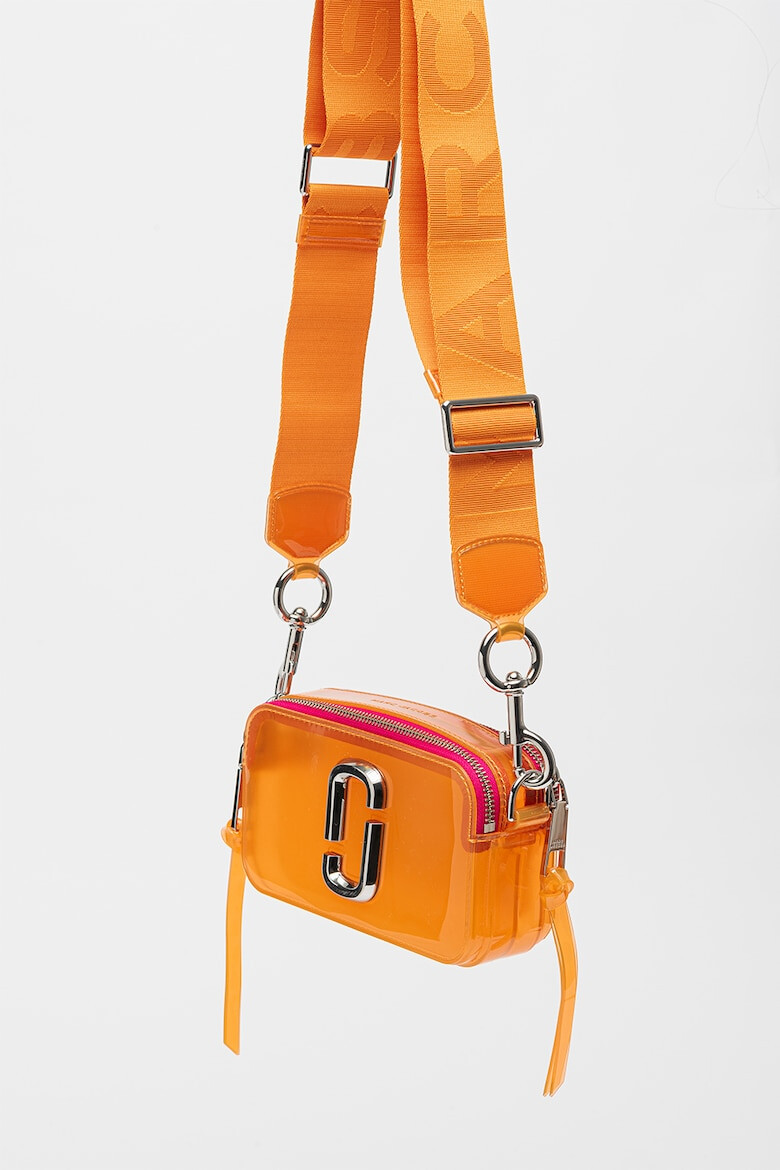 Marc Jacobs Geanta crossbody cu aplicatie logo metalica The Jelly Snapshot - Pled.ro