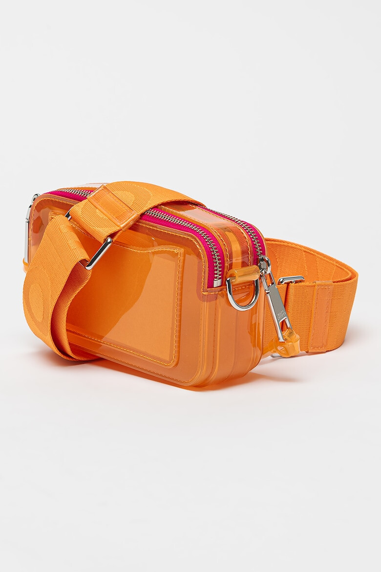 Marc Jacobs Geanta crossbody cu aplicatie logo metalica The Jelly Snapshot - Pled.ro