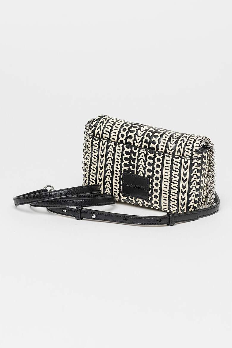 Marc Jacobs Geanta crossbody mica de piele cu model logo The - Pled.ro