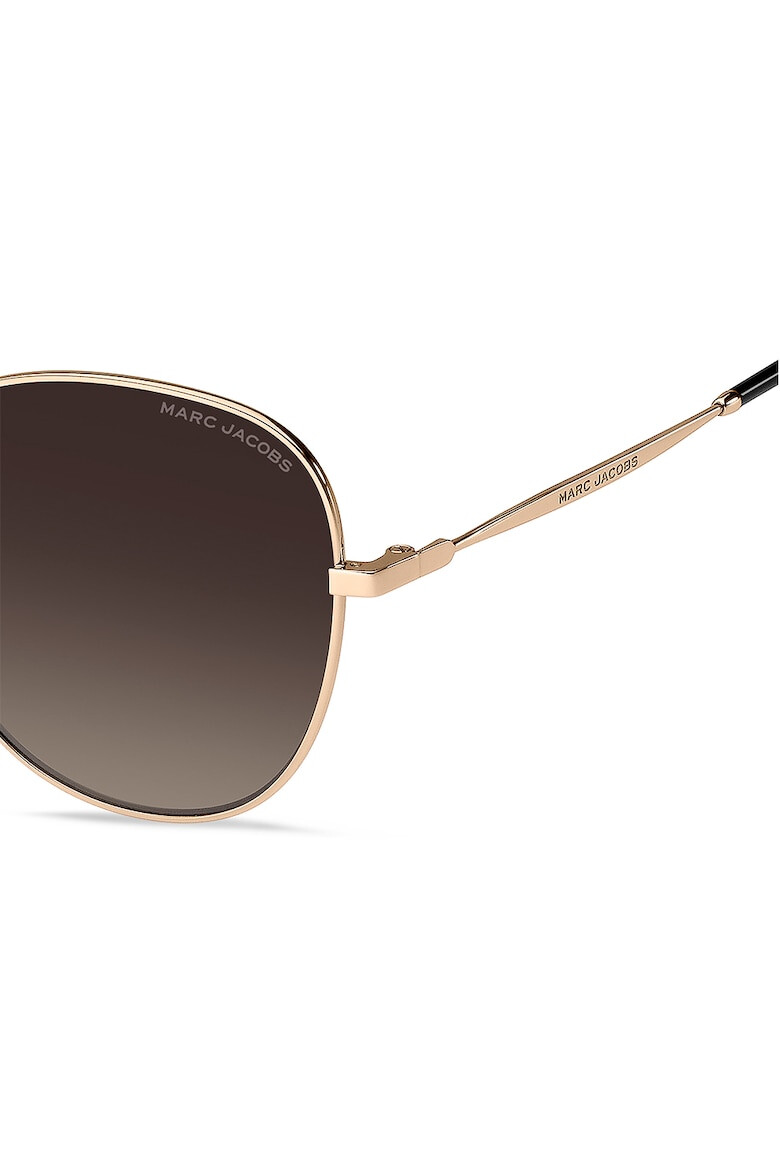 Marc Jacobs Ochelari de soare aviator cu rama metalica - Pled.ro