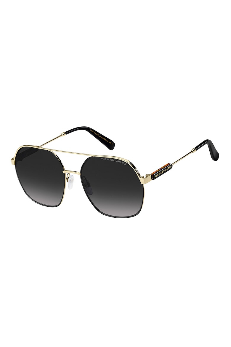 Marc Jacobs Ochelari de soare aviator cu rama metalica - Pled.ro