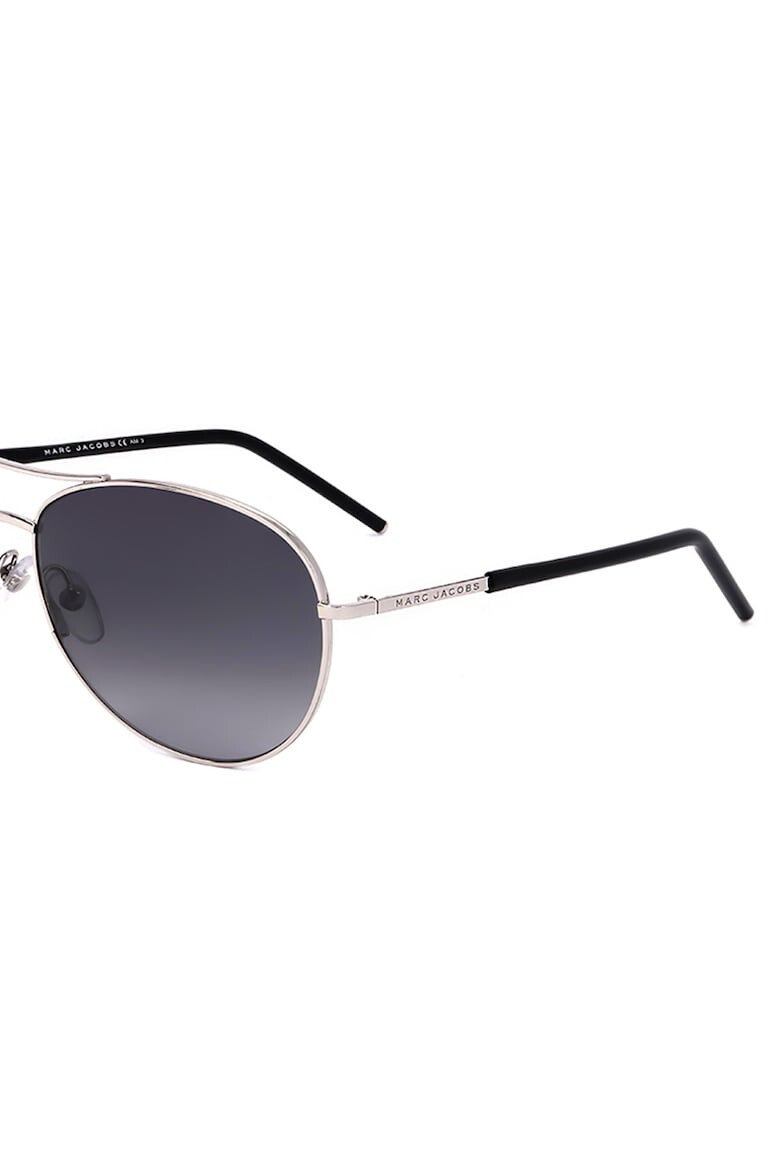 Marc Jacobs Ochelari de soare aviator cu rama metalica - Pled.ro