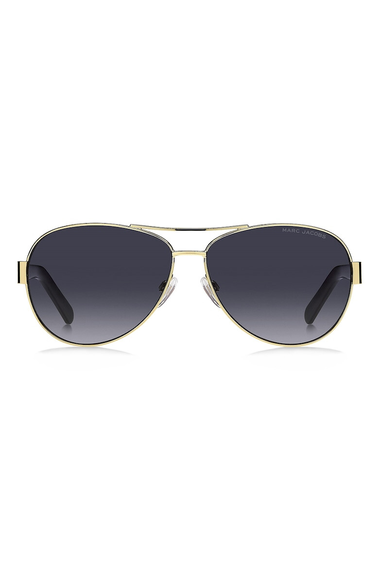 Marc Jacobs Ochelari de soare aviator cu rama metalica - Pled.ro