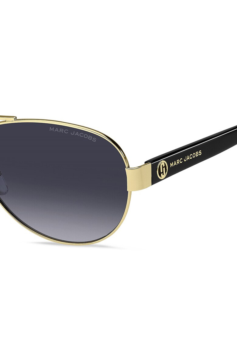 Marc Jacobs Ochelari de soare aviator cu rama metalica - Pled.ro