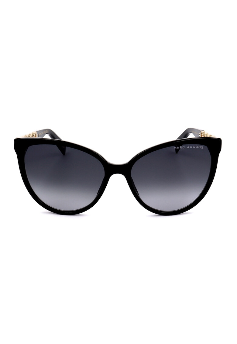 Marc Jacobs Ochelari de soare cat-eye cu detalii cu aspect metalizat - Pled.ro