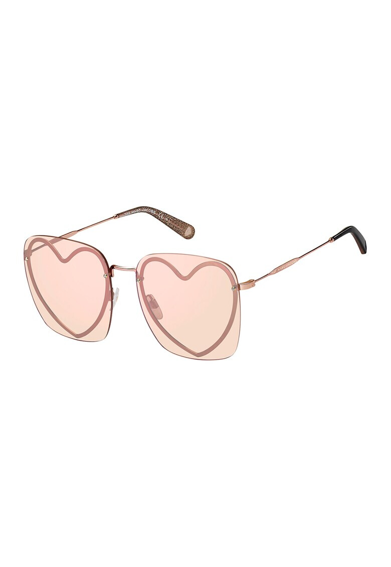 Marc Jacobs Ochelari de soare cu rama in forma de inima - Pled.ro