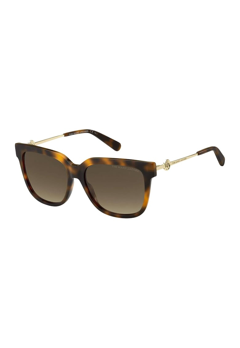 Marc Jacobs Ochelari de soare dreptunghiulari cu model tortoise - Pled.ro