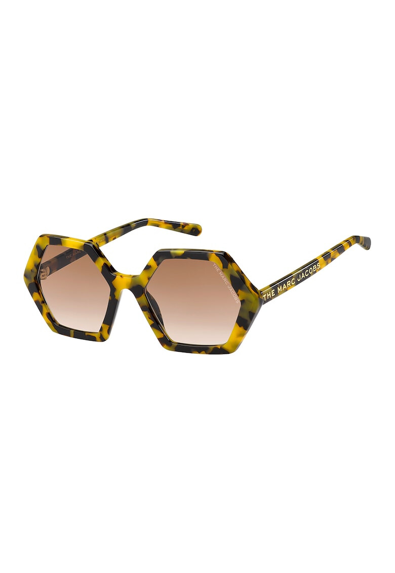 Marc Jacobs Ochelari de soare hexagonali cu lentile in degrade - Pled.ro