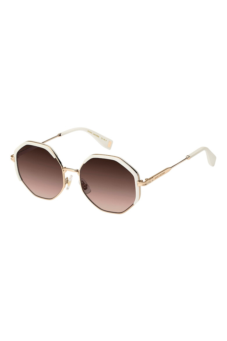 Marc Jacobs Ochelari de soare hexagonali cu lentile in degrade - Pled.ro