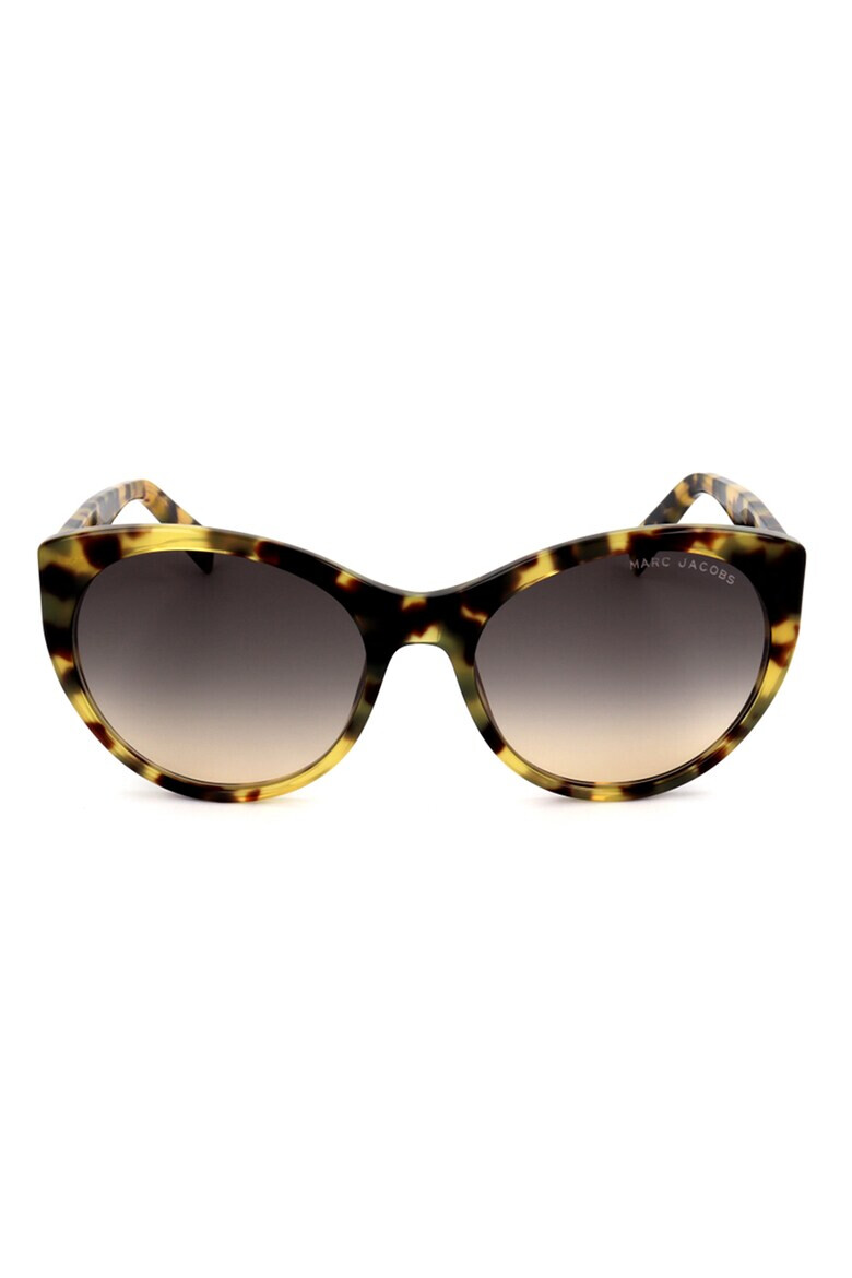 Marc Jacobs Ochelari de soare ovali cu rama cu aspect tortoise - Pled.ro