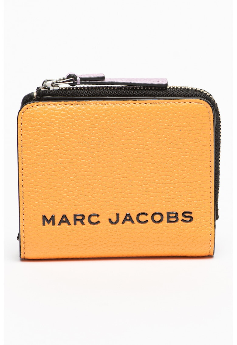 Marc Jacobs Portofel de piele cu model colorblock - Pled.ro