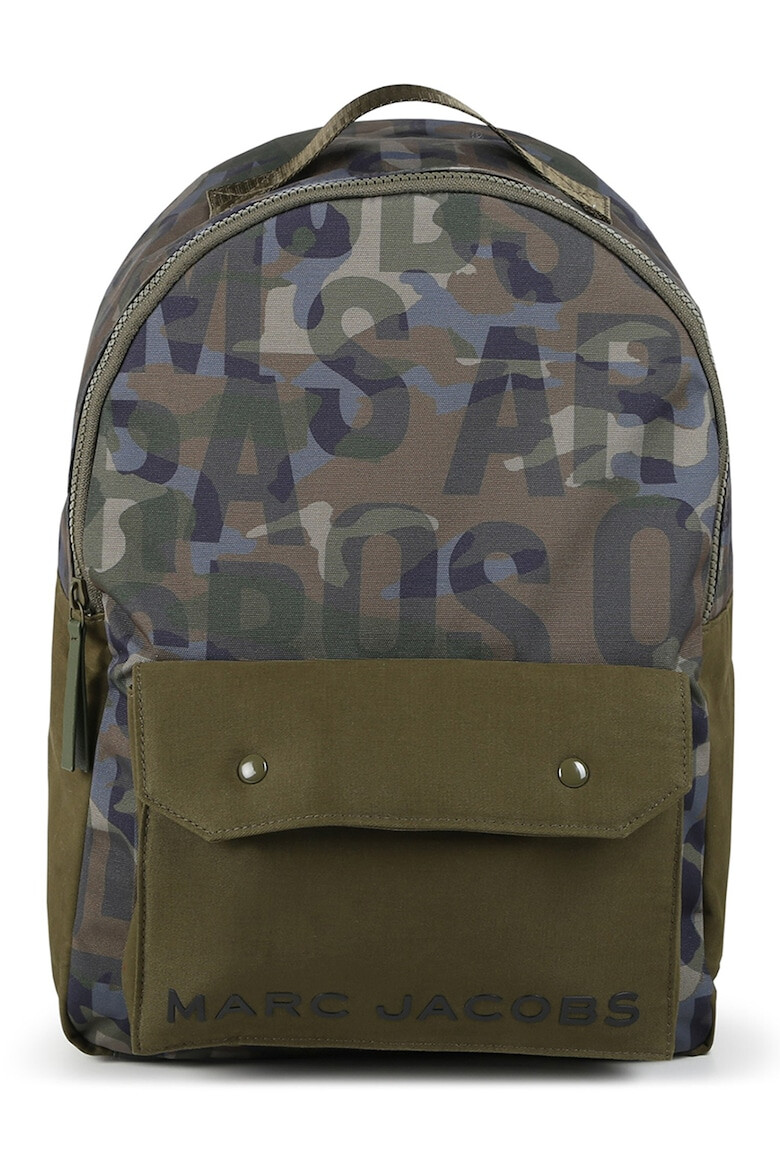 Marc Jacobs Rucsac textil cu buzunar frontal cu clapa - Pled.ro