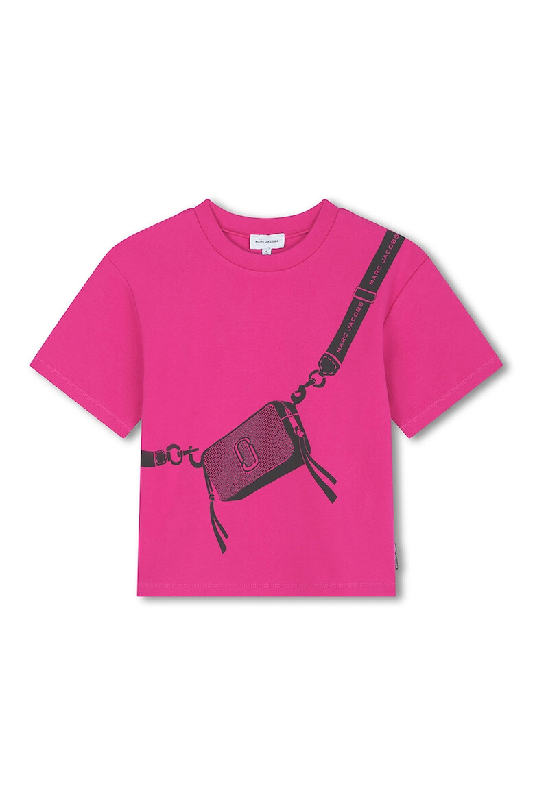 Marc Jacobs Tricou cu imprimeu si maneci cazute - Pled.ro