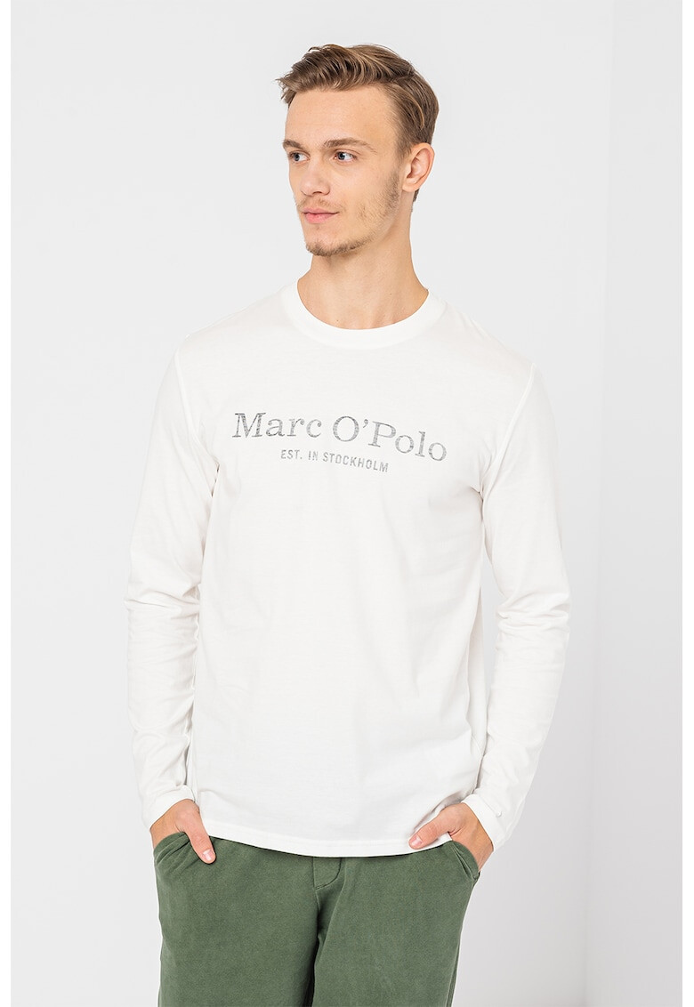 Marc O'Polo Bluza de bumbac cu logo pe piept - Pled.ro