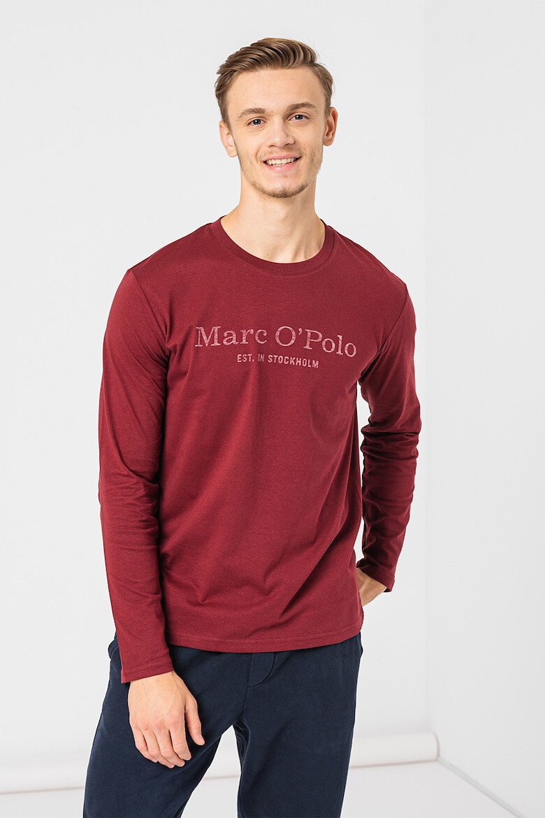 Marc O'Polo Bluza de bumbac cu logo pe piept - Pled.ro