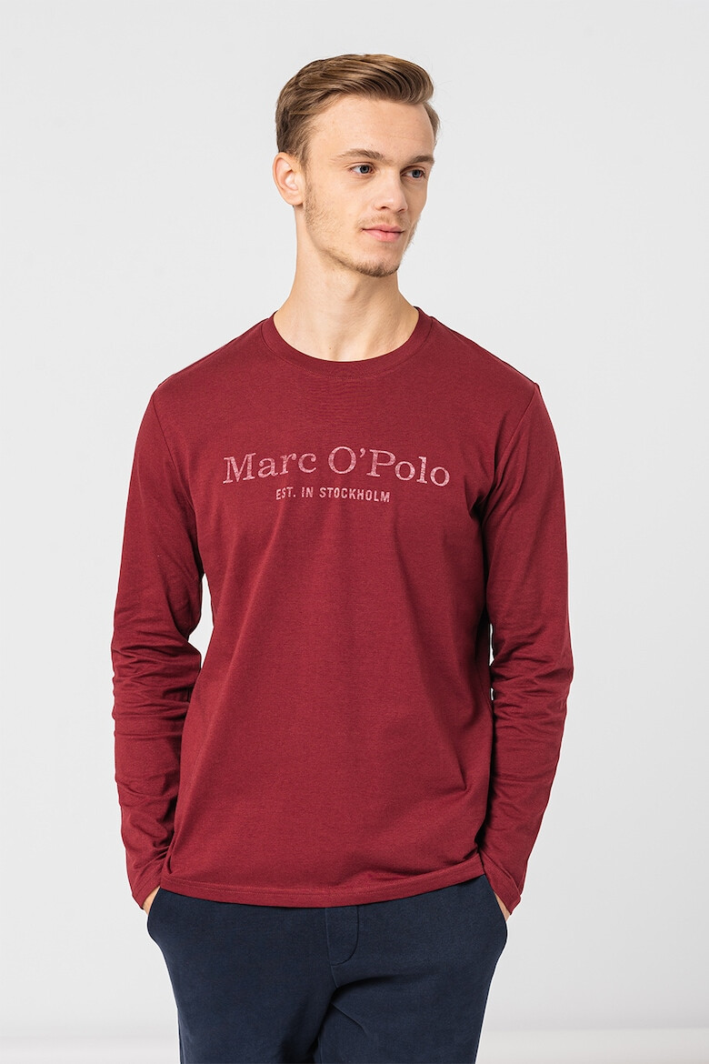 Marc O'Polo Bluza de bumbac cu logo pe piept - Pled.ro