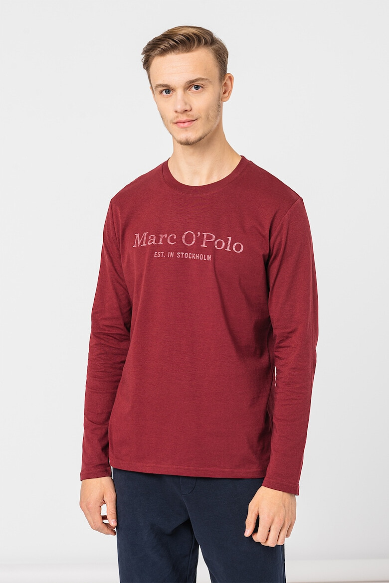 Marc O'Polo Bluza de bumbac cu logo pe piept - Pled.ro