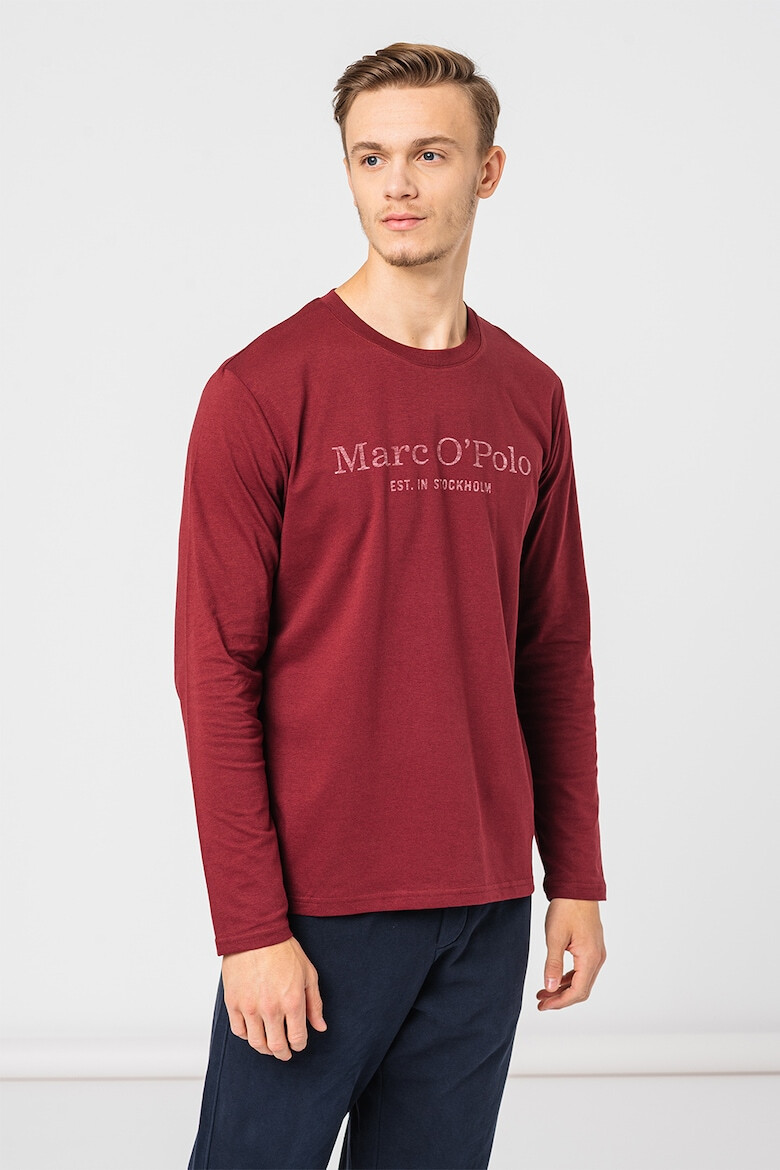 Marc O'Polo Bluza de bumbac cu logo pe piept - Pled.ro