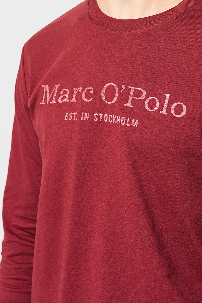 Marc O'Polo Bluza de bumbac cu logo pe piept - Pled.ro