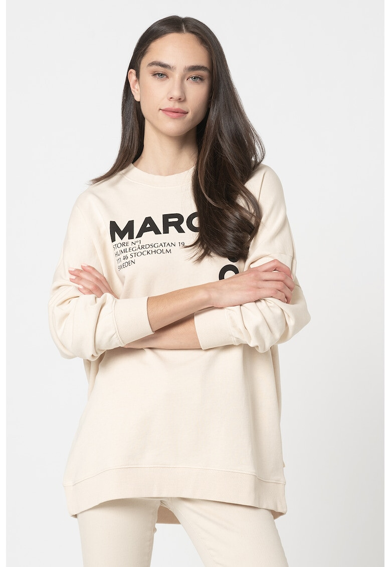 Marc O'Polo Bluza sport cu imprimeu logo - Pled.ro