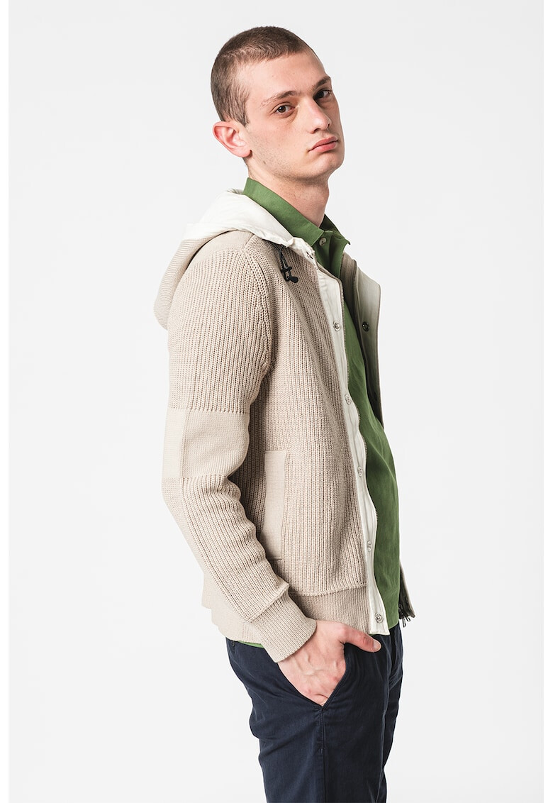 Marc O'Polo Cardigan cu gluga si buzunare laterale - Pled.ro