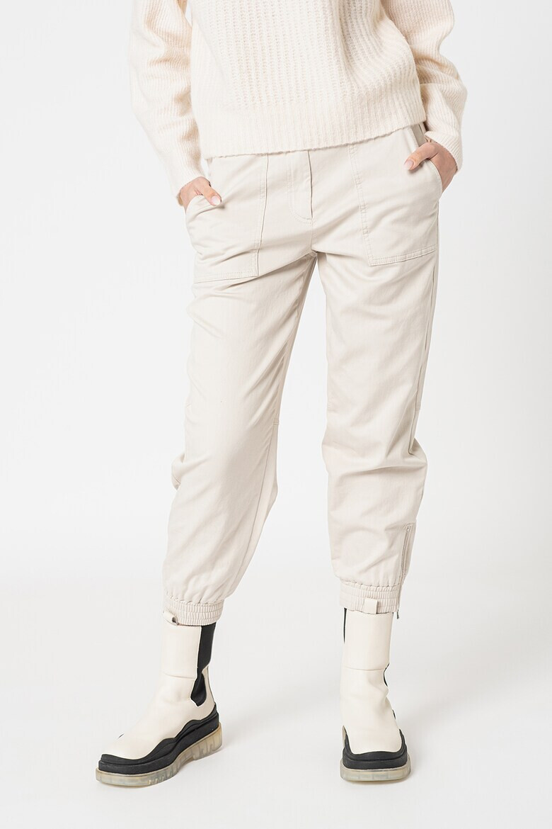 Marc O'Polo Pantaloni crop cu slituri laterale cu fermoar - Pled.ro