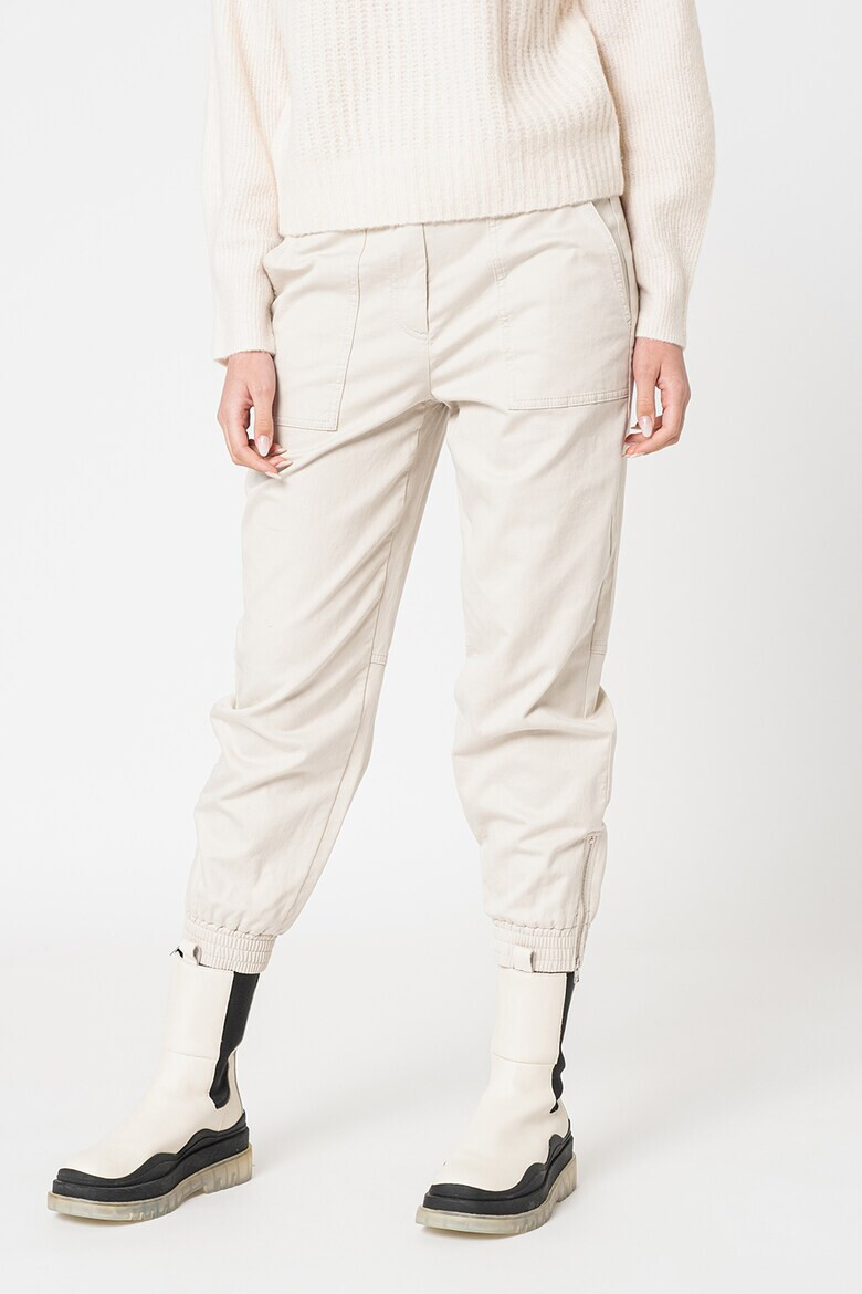 Marc O'Polo Pantaloni crop cu slituri laterale cu fermoar - Pled.ro