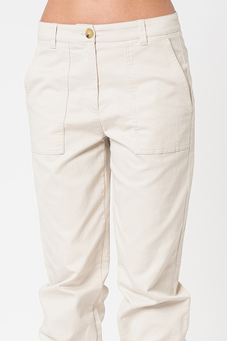 Marc O'Polo Pantaloni crop cu slituri laterale cu fermoar - Pled.ro