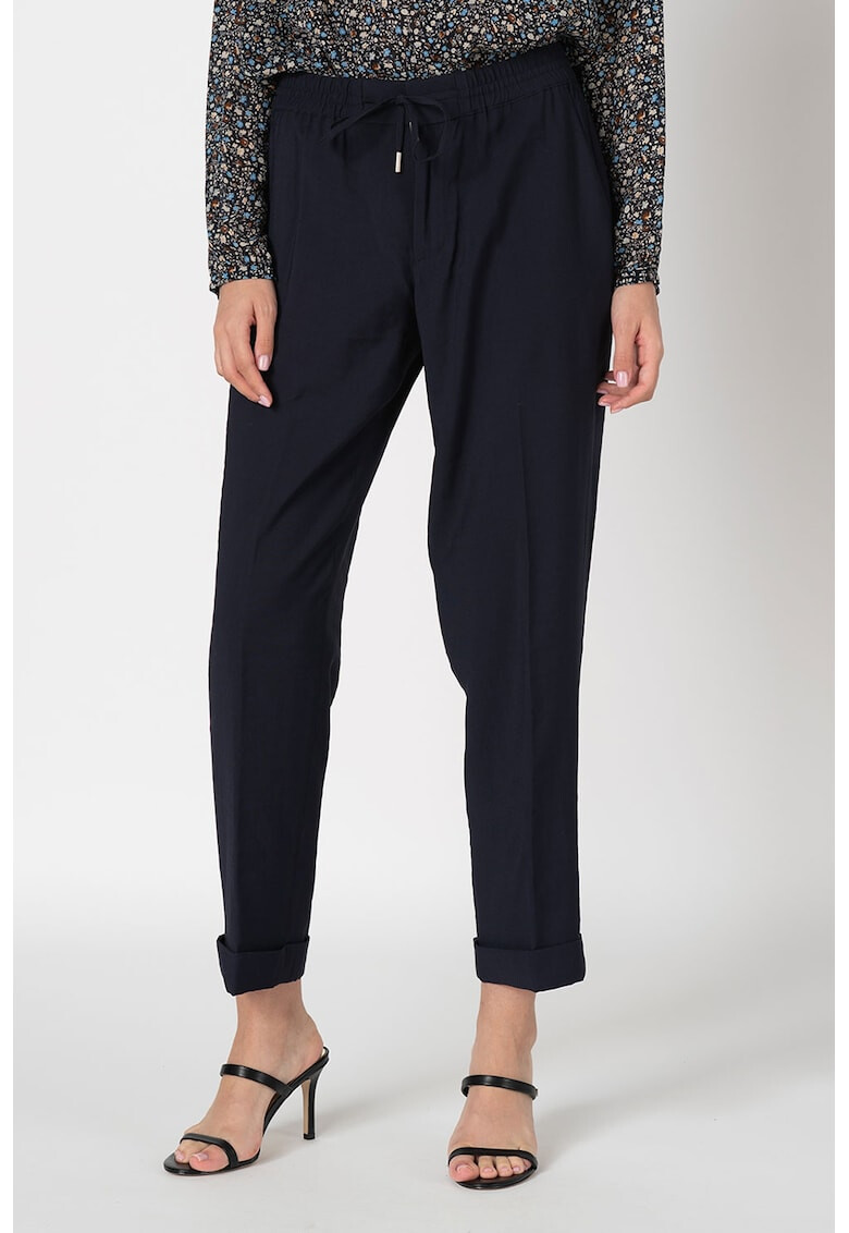 Marc O'Polo Pantaloni crop cu snur in talie - Pled.ro