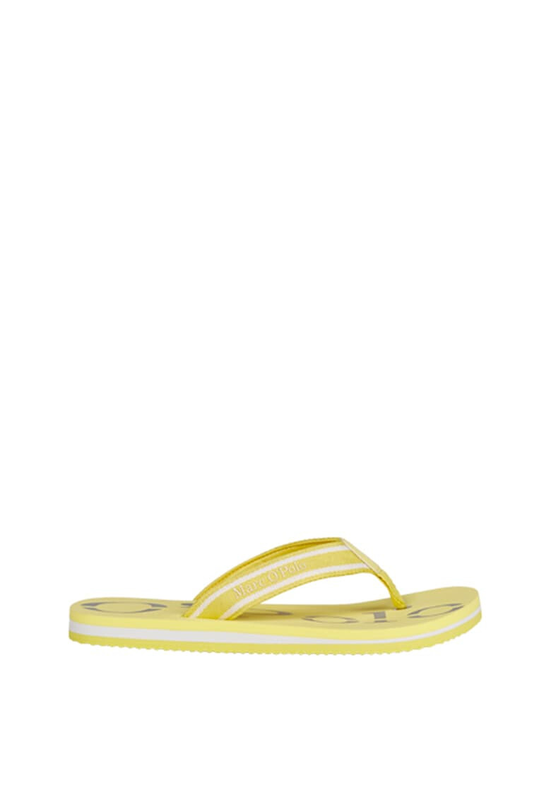 Marc O'Polo Papuci flip-flop in dungi - Pled.ro