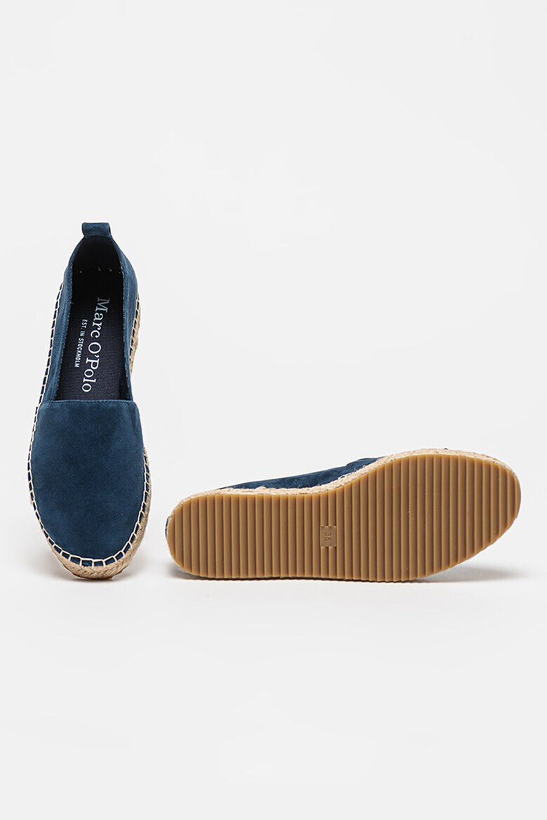 Marc O'Polo Espadrile de piele nabuc - Pled.ro