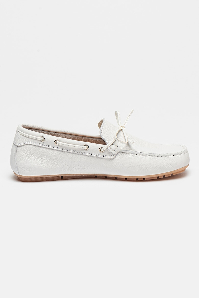 Marc O'Polo Pantofi loafer de piele cu varf rotund - Pled.ro