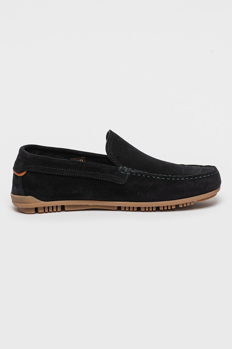 Marc O'Polo Pantofi loafer uni de piele intoarsa - Pled.ro