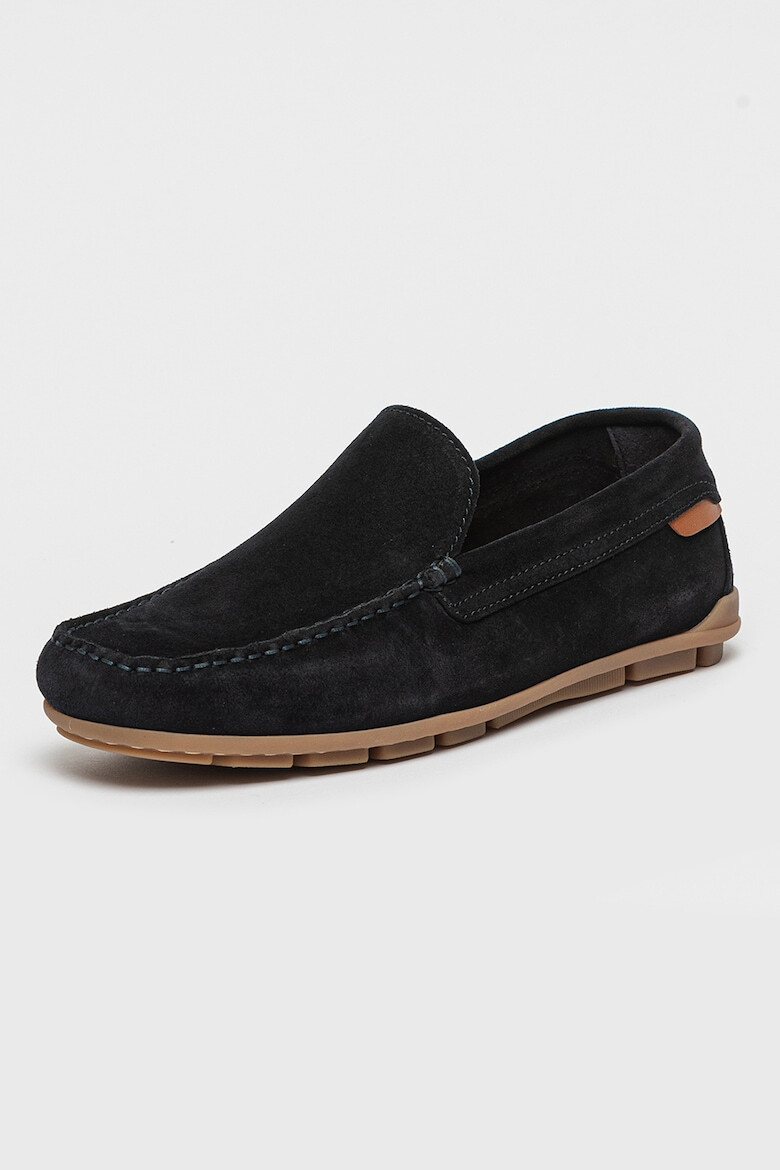 Marc O'Polo Pantofi loafer uni de piele intoarsa - Pled.ro