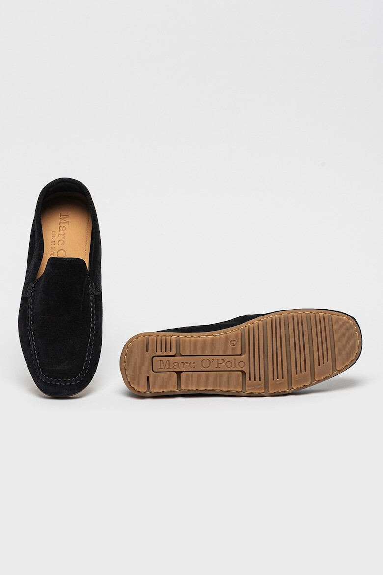 Marc O'Polo Pantofi loafer uni de piele intoarsa - Pled.ro