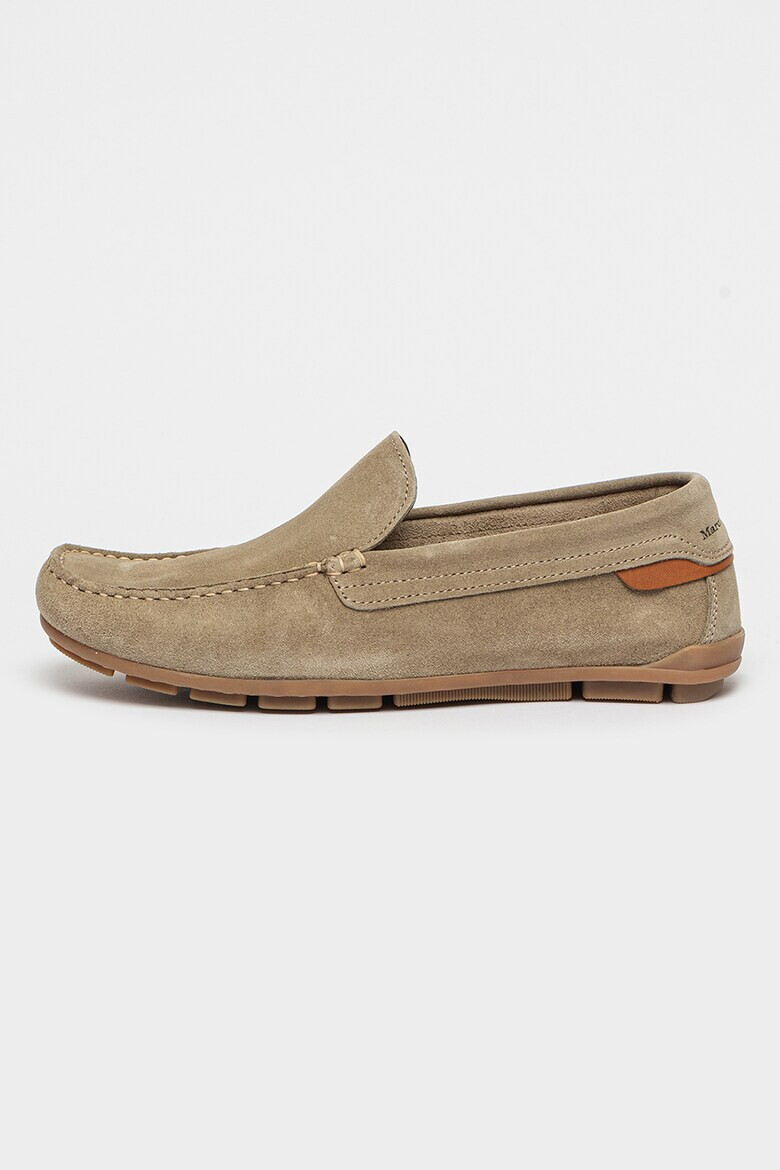 Marc O'Polo Pantofi loafer uni de piele intoarsa - Pled.ro