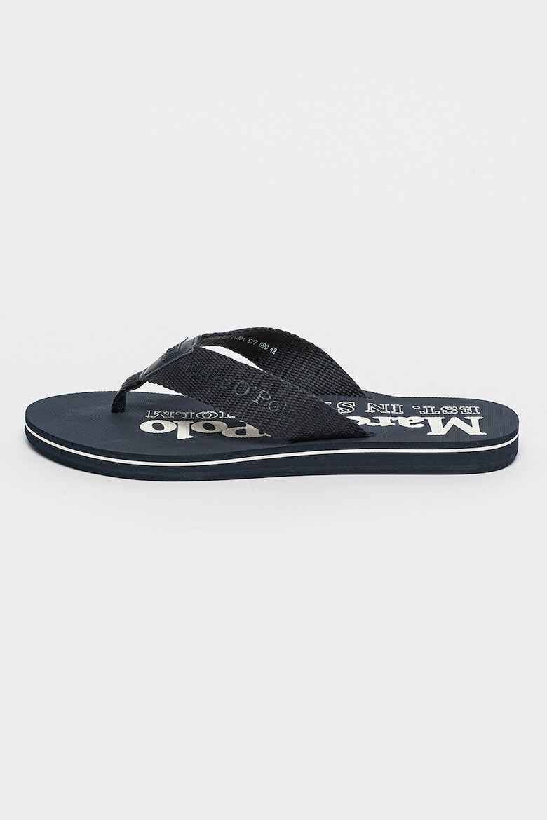 Marc O'Polo Papuci flip-flop cu logo - Pled.ro