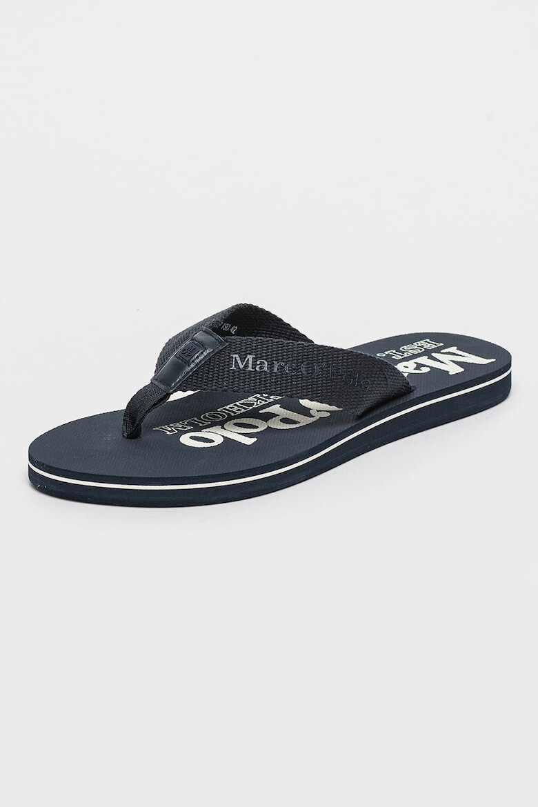 Marc O'Polo Papuci flip-flop cu logo - Pled.ro