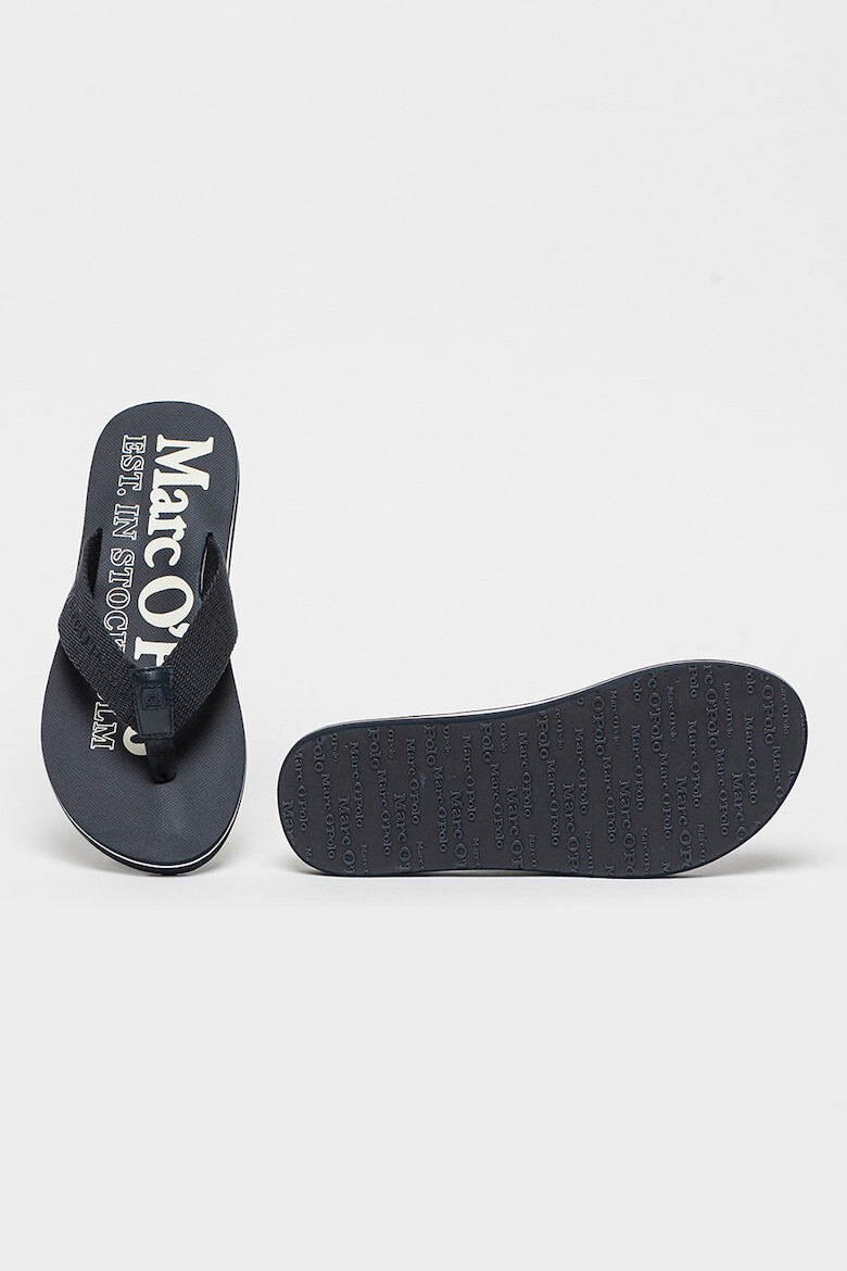 Marc O'Polo Papuci flip-flop cu logo - Pled.ro