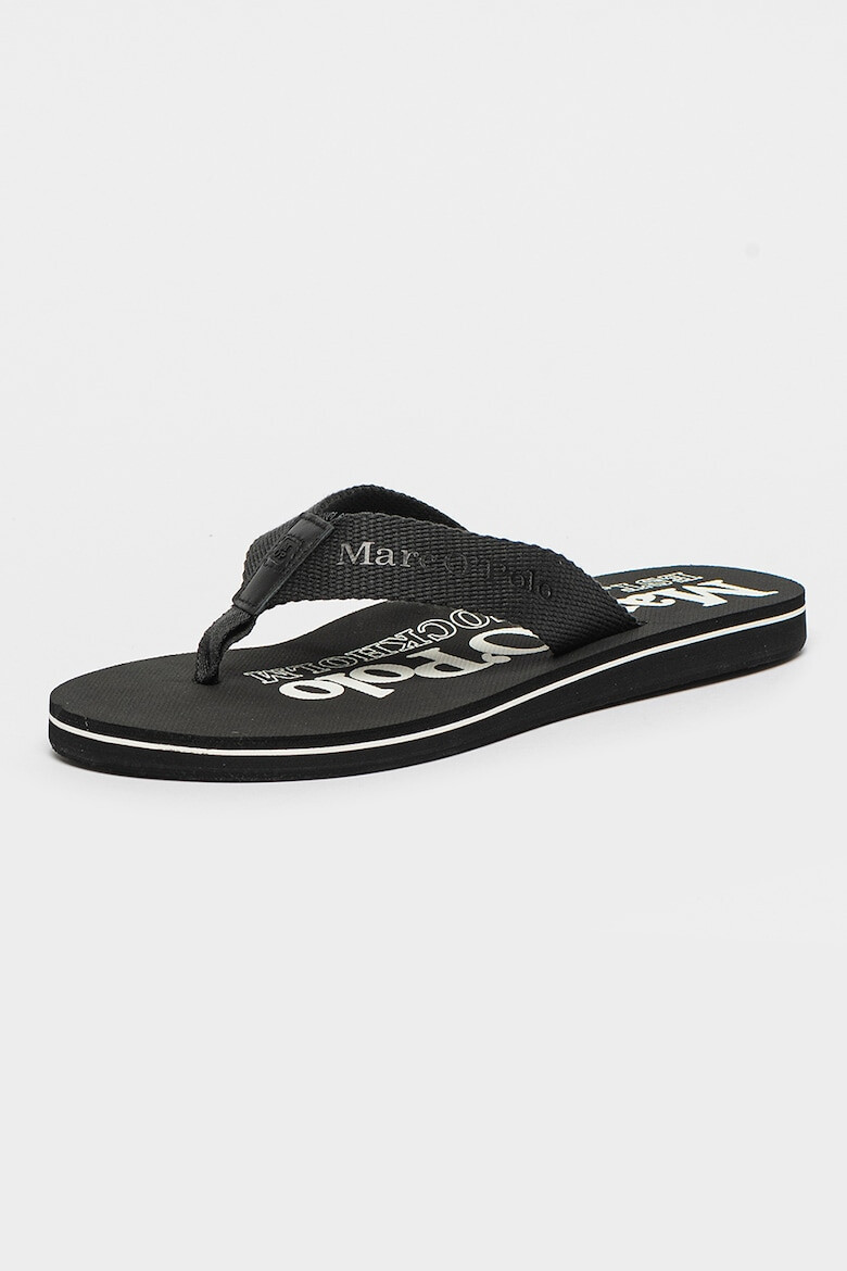 Marc O'Polo Papuci flip-flop cu logo - Pled.ro