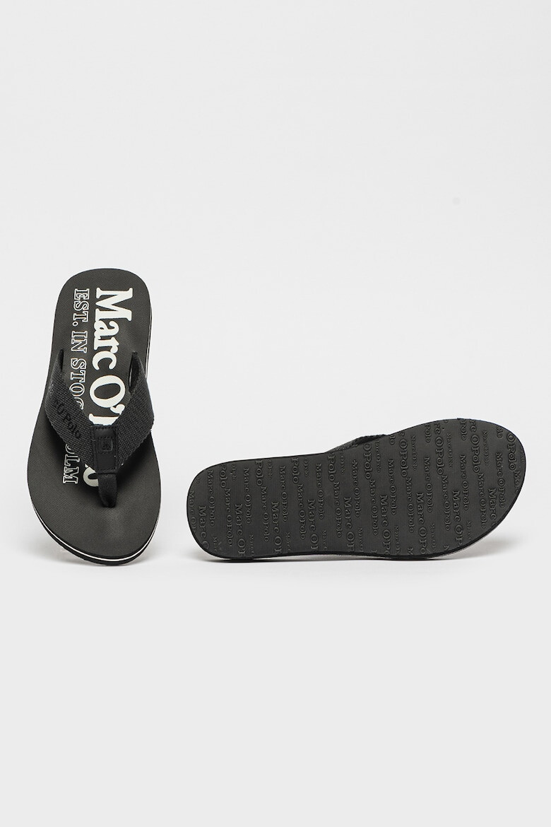 Marc O'Polo Papuci flip-flop cu logo - Pled.ro