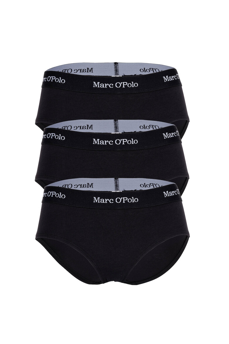 Marc O'Polo Set de chiloti hipster cu banda logo in talie - 3 perechi - Pled.ro