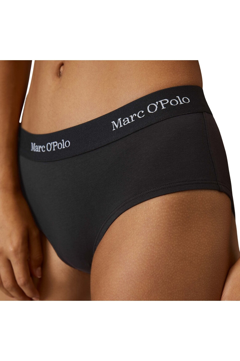 Marc O'Polo Set de chiloti hipster cu banda logo in talie - 3 perechi - Pled.ro