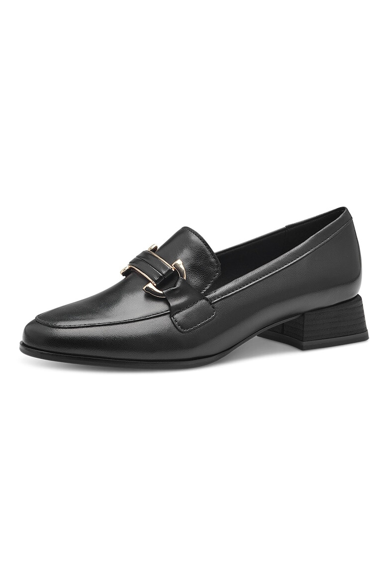 Marco Tozzi Pantofi loafer de piele cu aplicatie metalica - Pled.ro