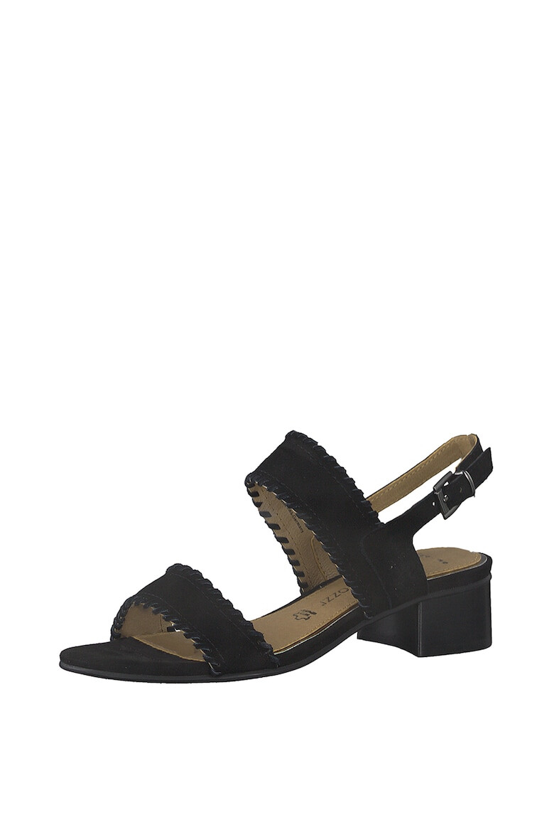 Marco Tozzi Sandale slingback de piele intoarsa - Pled.ro