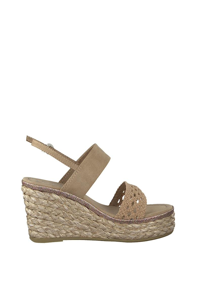 Marco Tozzi Sandale tip espadrile wedge - Pled.ro